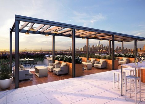 Sky Hookah Lounge terrace